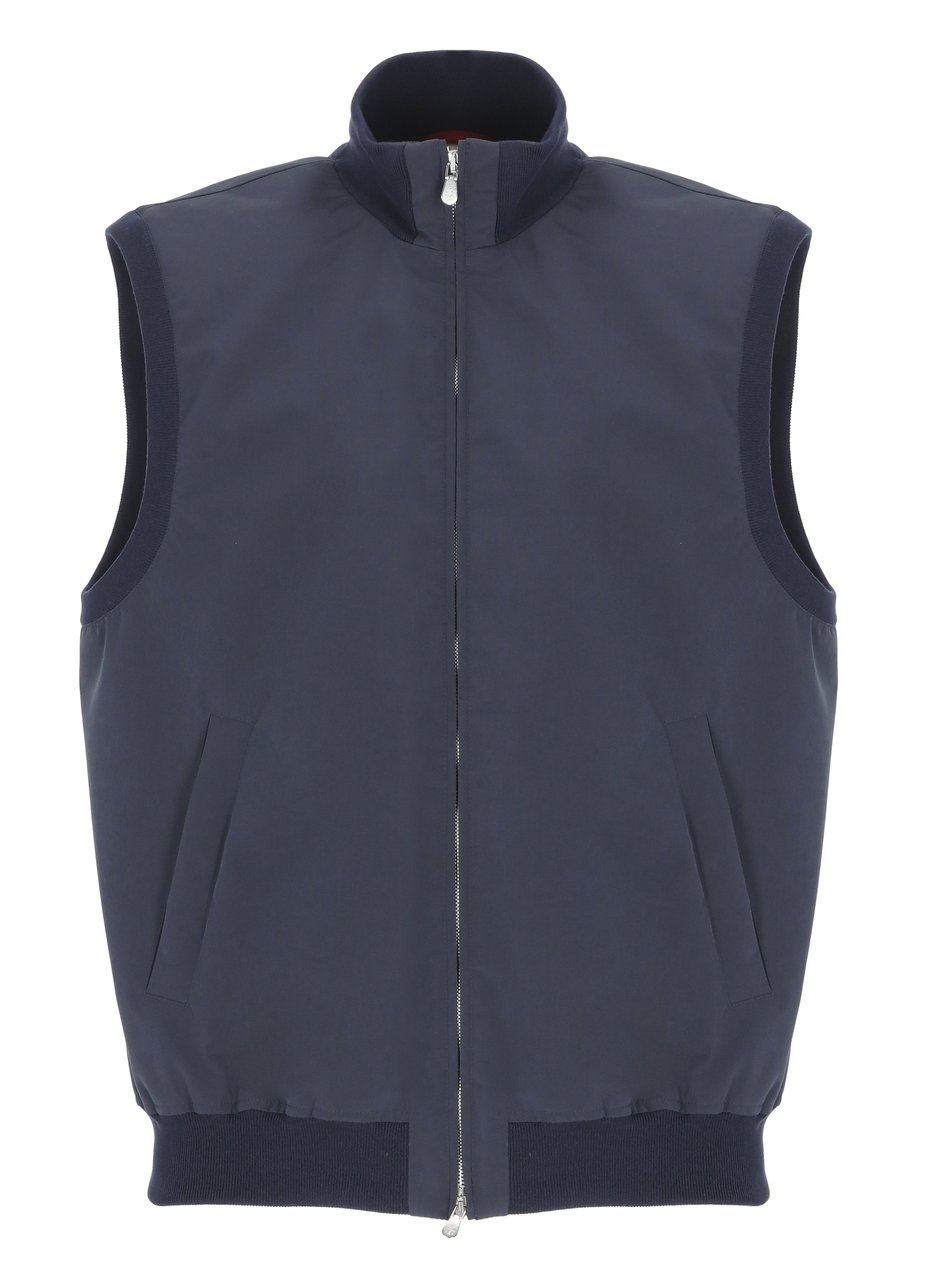 Brunello Cucinelli Jackets Blue Blauw