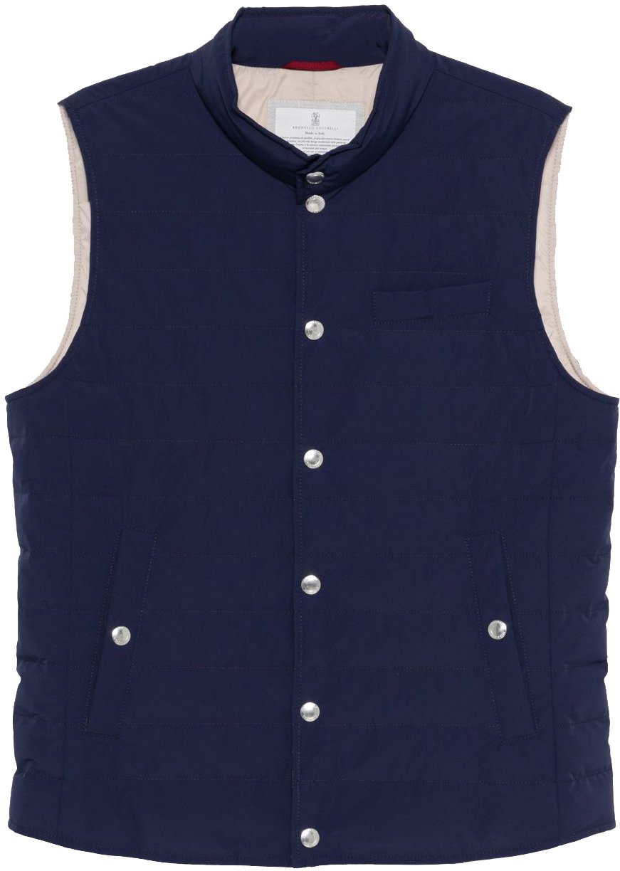 Brunello Cucinelli Jackets Blue Blauw