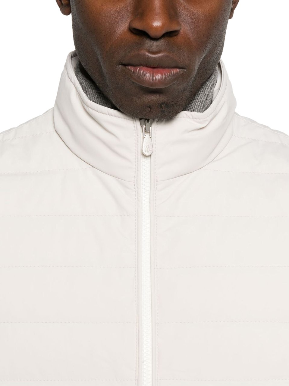Brunello Cucinelli Coats Grey Grijs