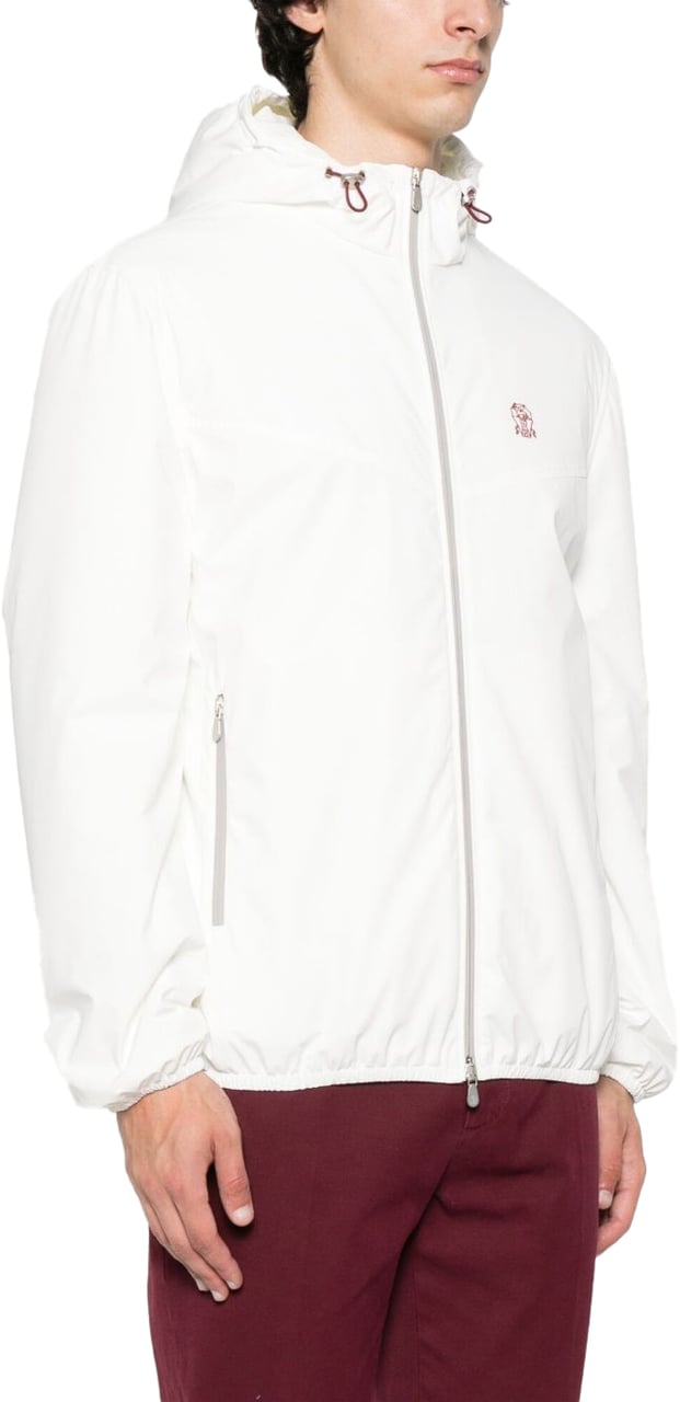 Brunello Cucinelli Coats White Wit