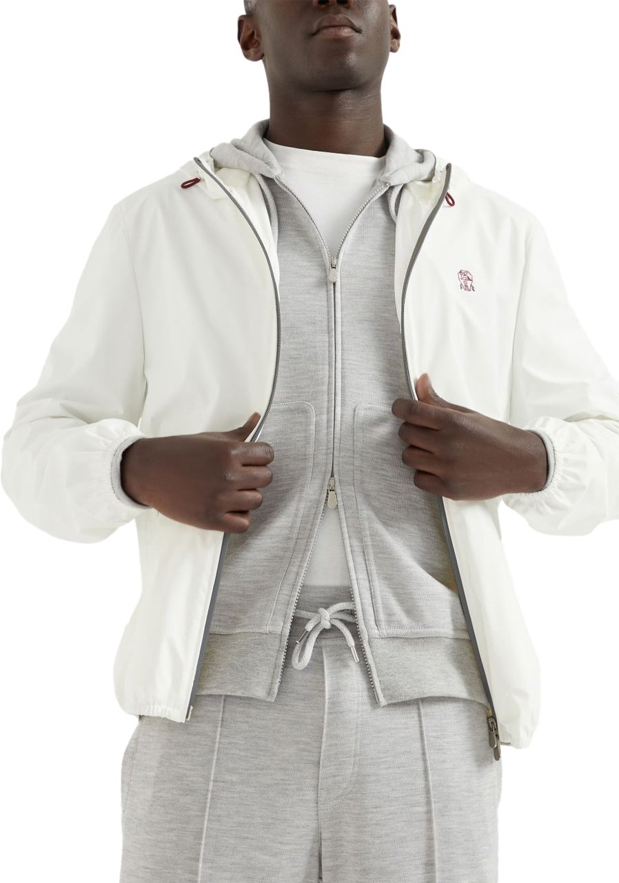 Brunello Cucinelli Coats White Wit