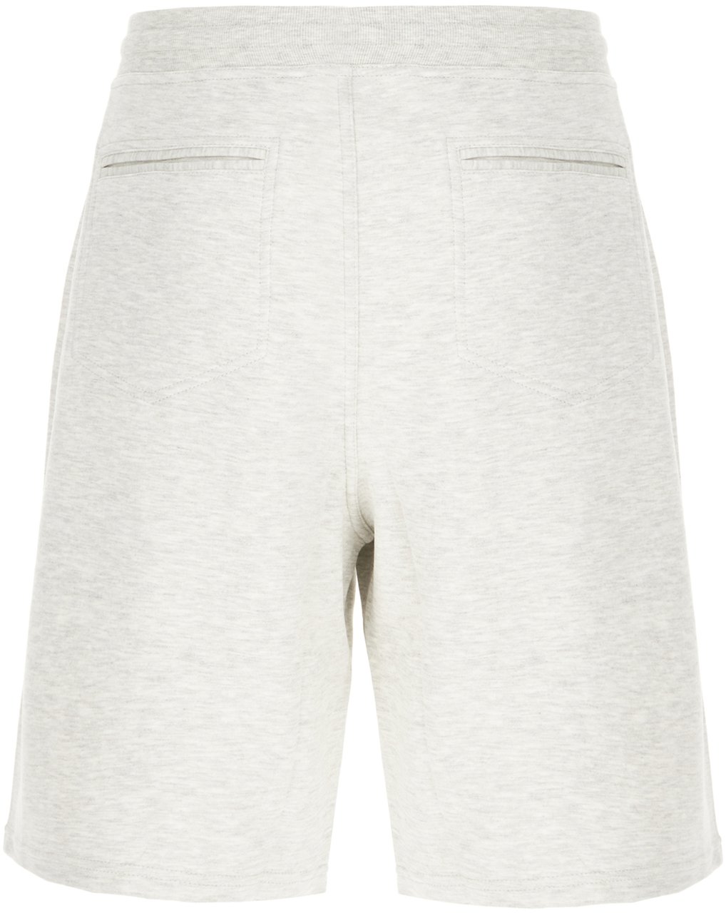Brunello Cucinelli Brunello Cucinelli Melange grey cotton blend bermuda shorts Grijs