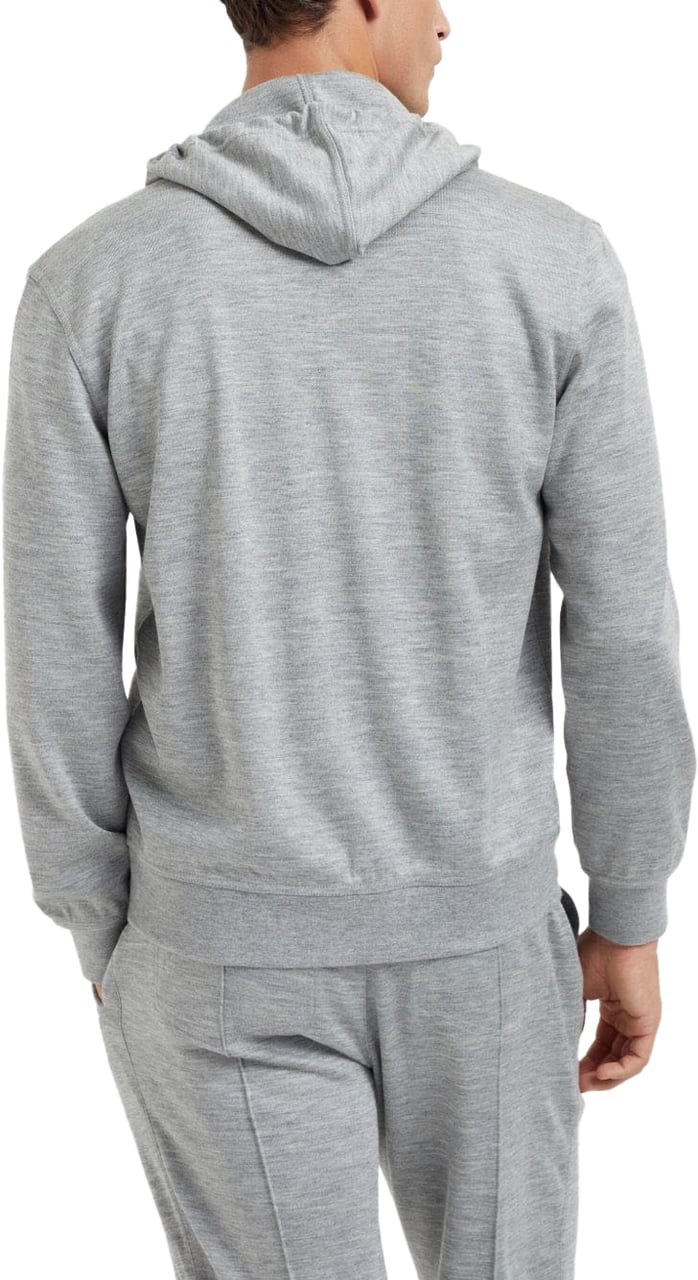 Brunello Cucinelli Sweaters Light Grey Grijs