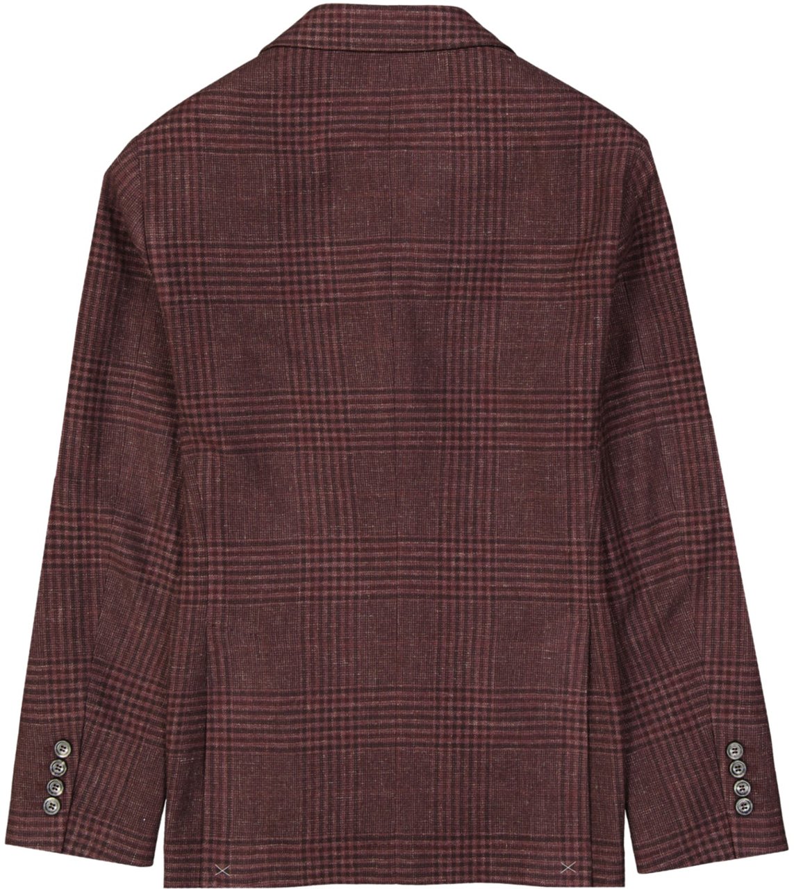 Brunello Cucinelli Brunello Cucinelli Tartan Wool Jacket Rood
