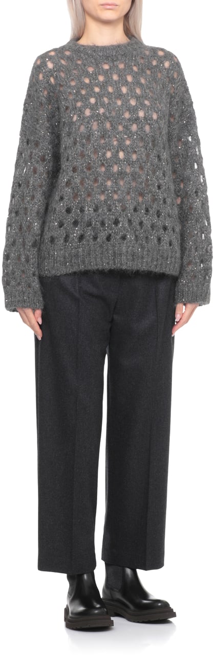 Brunello Cucinelli Sweaters Grey Grijs