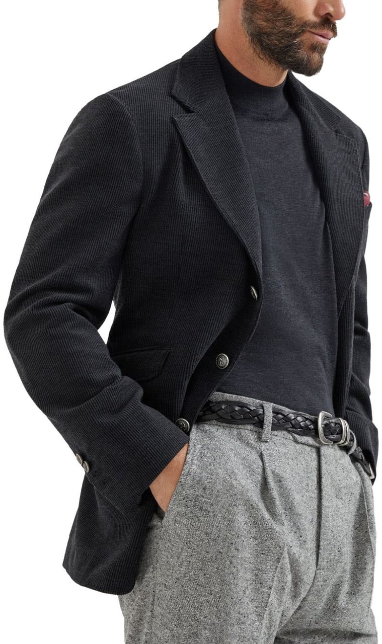 Brunello Cucinelli Sweaters Grey Grijs