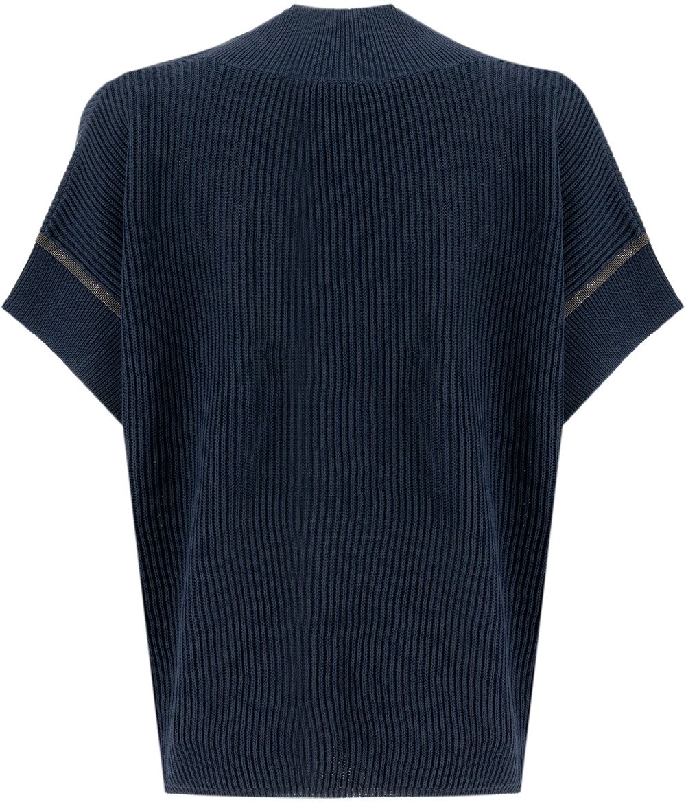 Brunello Cucinelli Cotton T-shirt Blauw