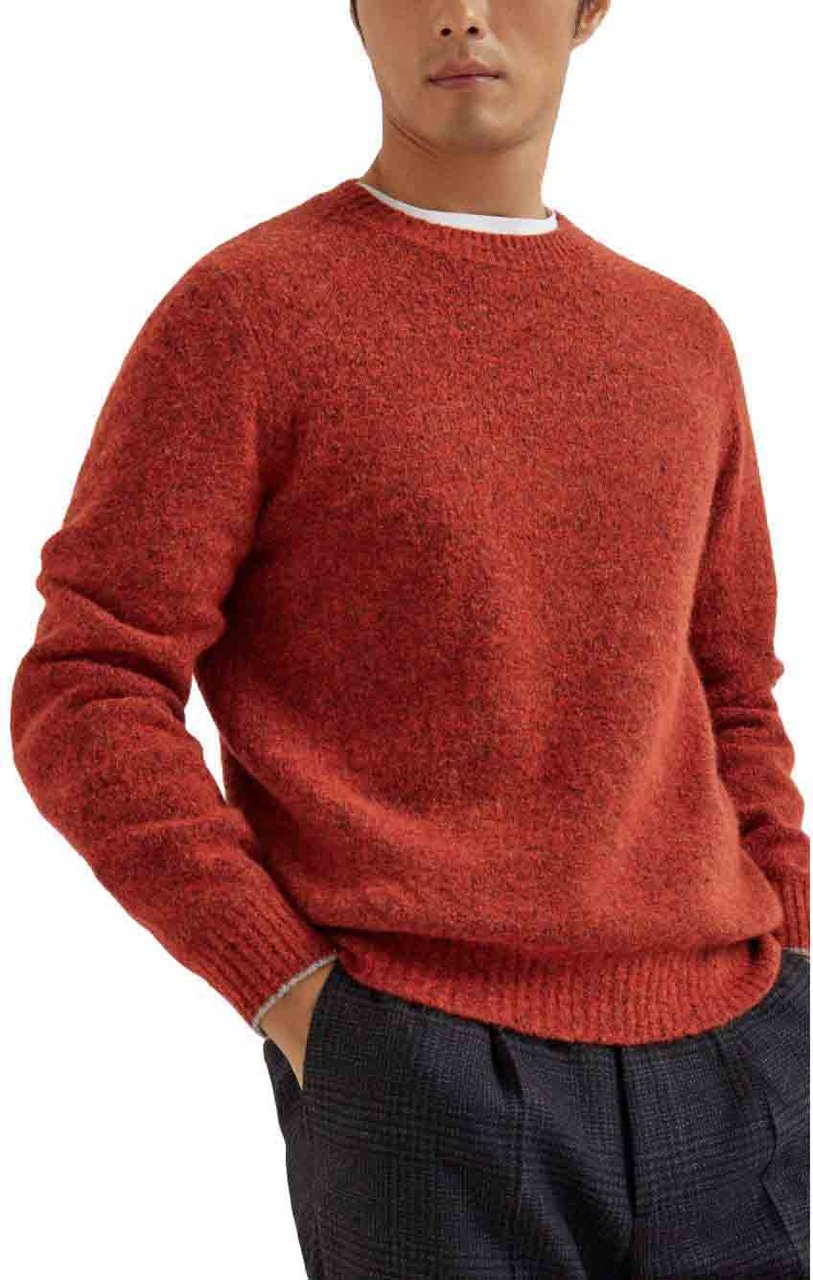 Brunello Cucinelli Sweaters Orange Oranje