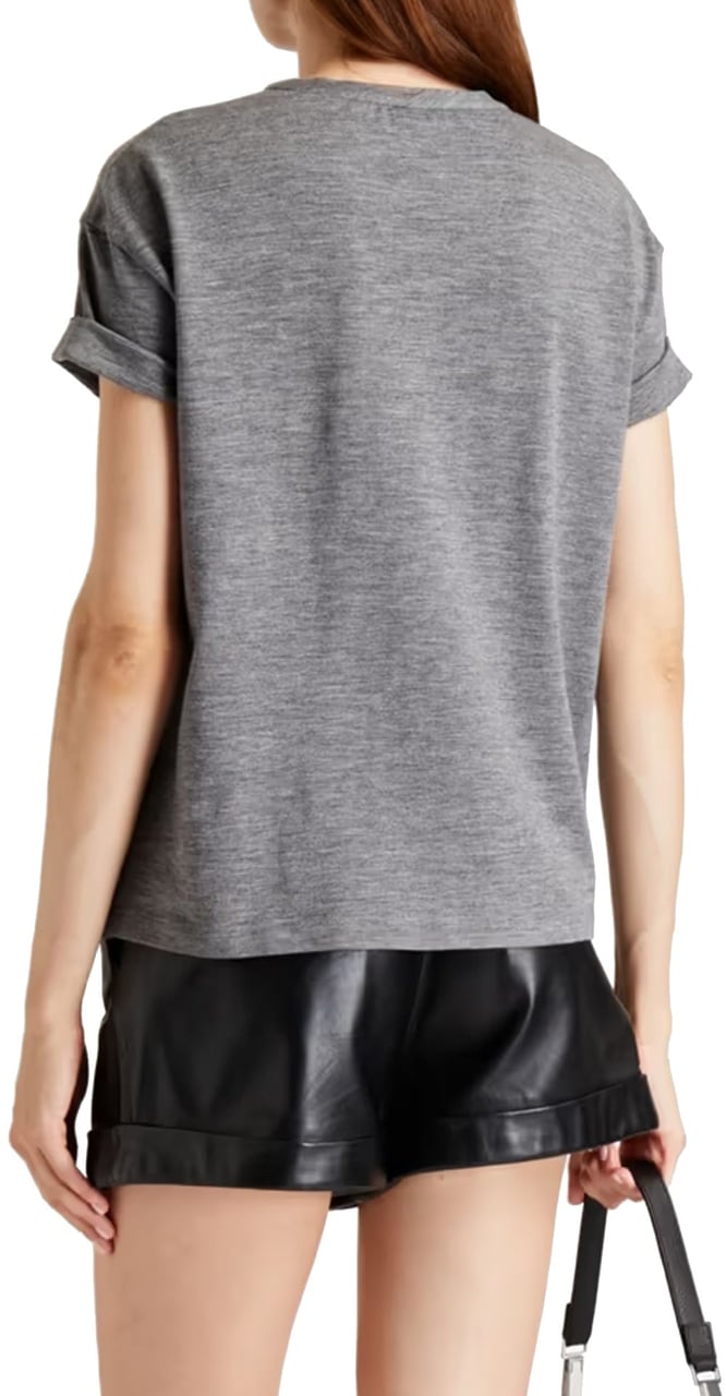 Brunello Cucinelli Dreamer Jersey T-shirt Grijs