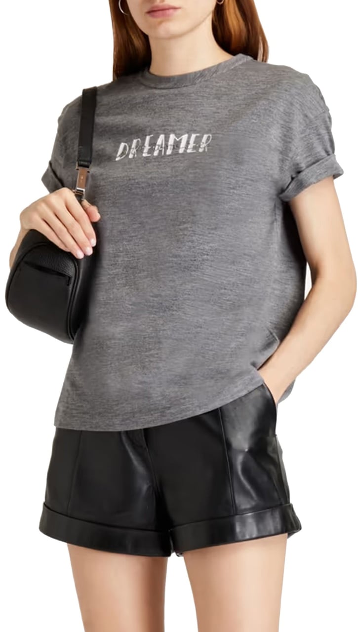 Brunello Cucinelli Dreamer Jersey T-shirt Grijs