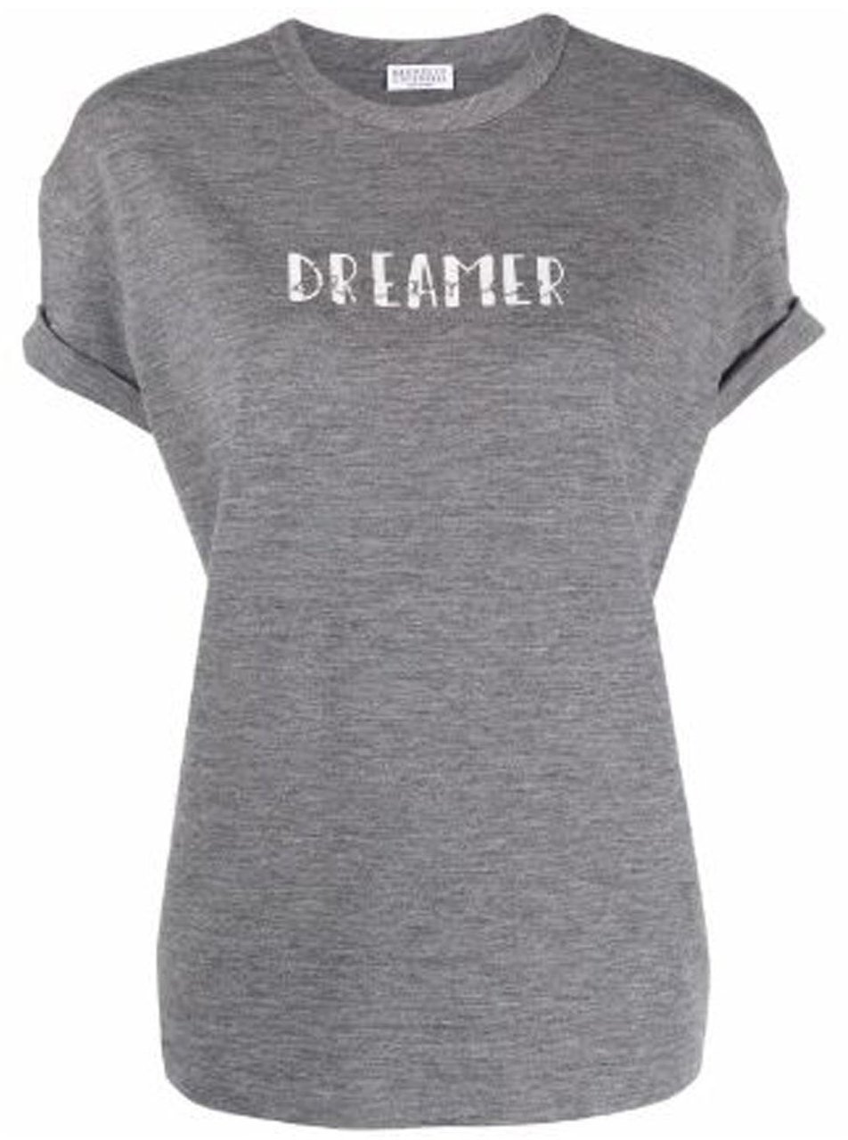 Brunello Cucinelli Brunello Cucinelli Dreamer Jersey T-shirt Grijs