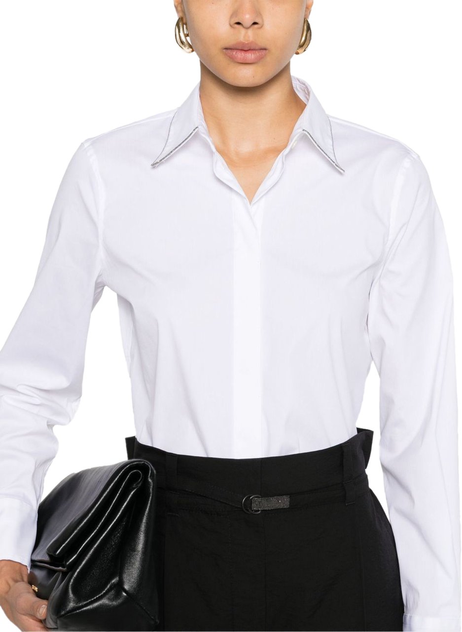 Brunello Cucinelli Shirts White Wit