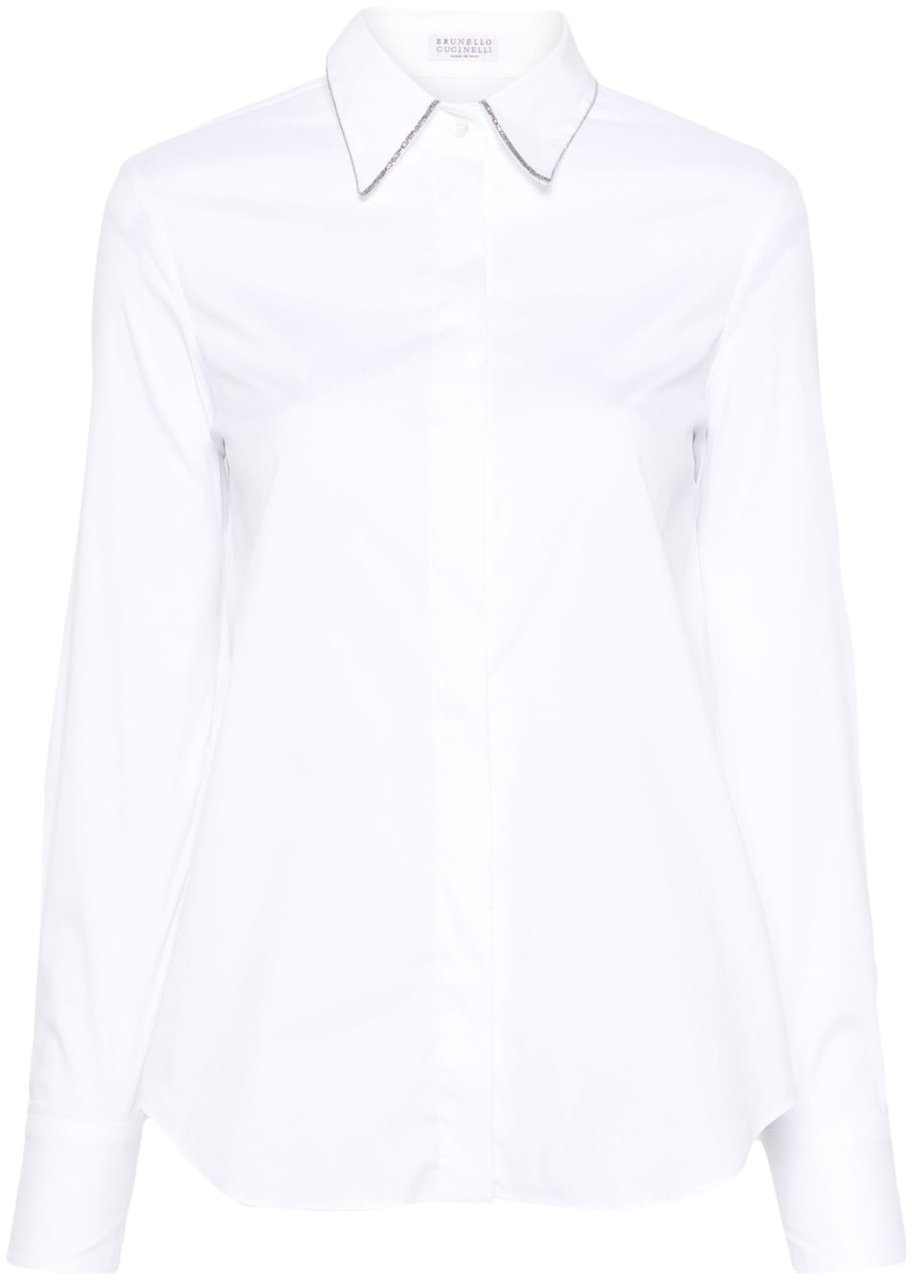 Brunello Cucinelli Shirts White Wit