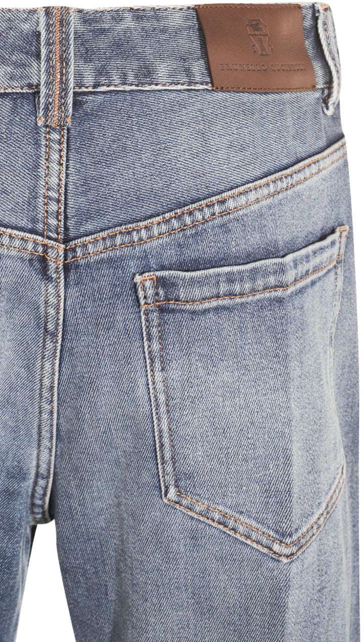Brunello Cucinelli Jeans Blue Blauw