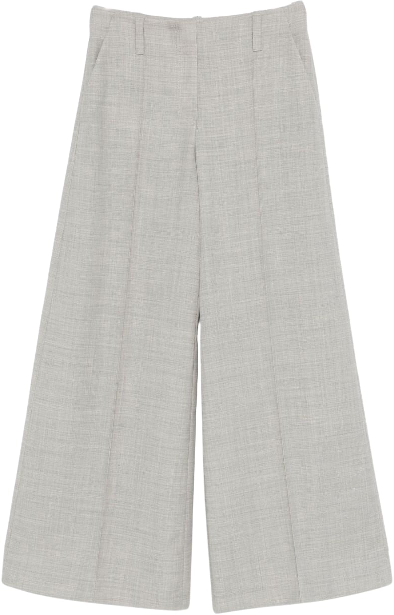Brunello Cucinelli Trousers Light Grey Grijs