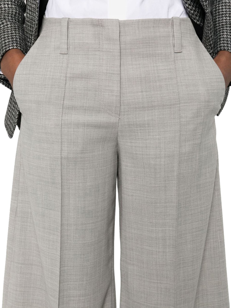 Brunello Cucinelli Trousers Light Grey Grijs