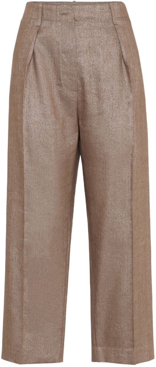 Brunello Cucinelli Trousers Brown Bruin
