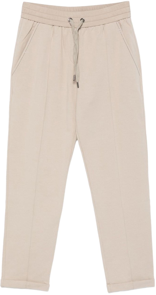 Brunello Cucinelli Trousers Beige Beige