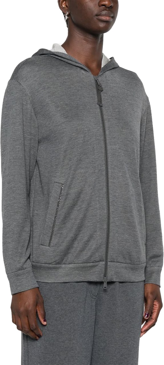 Brunello Cucinelli Sweaters Grey Grijs