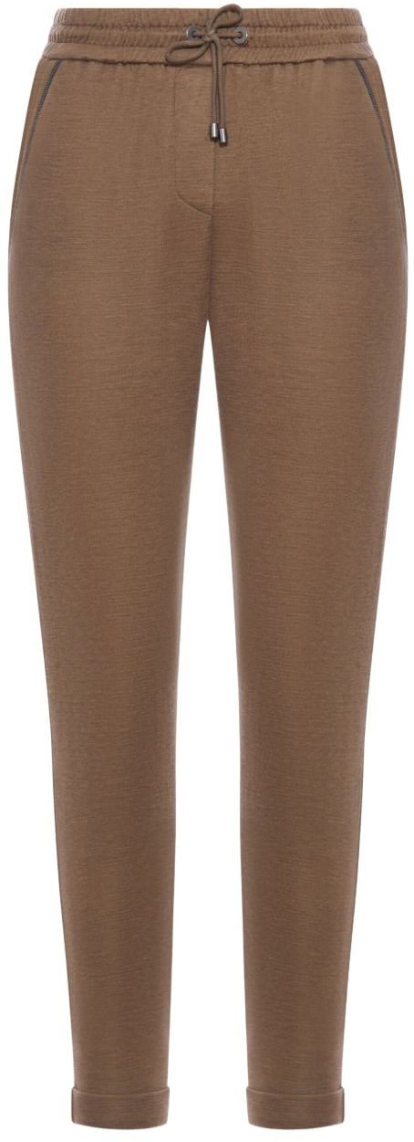 Brunello Cucinelli Trousers Brown Bruin