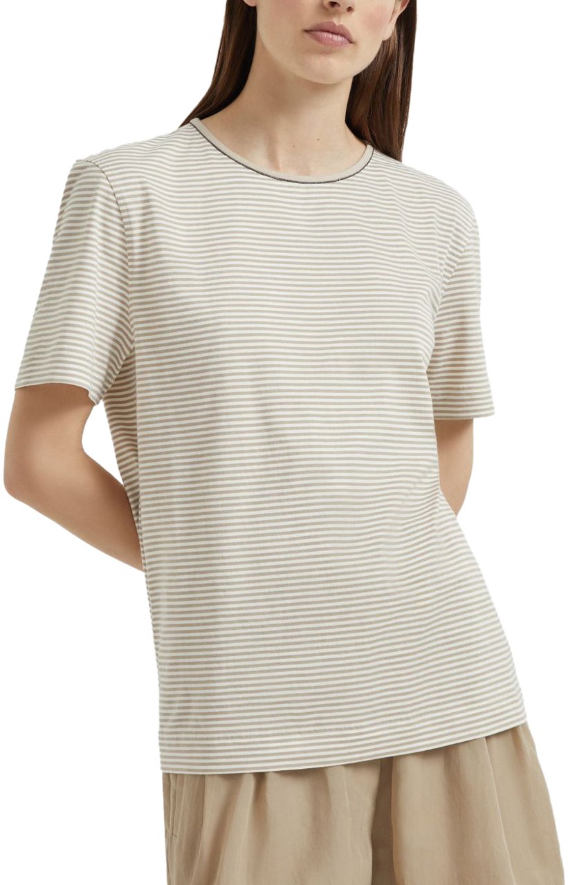 Brunello Cucinelli T-Shirts And Polos Beige Beige