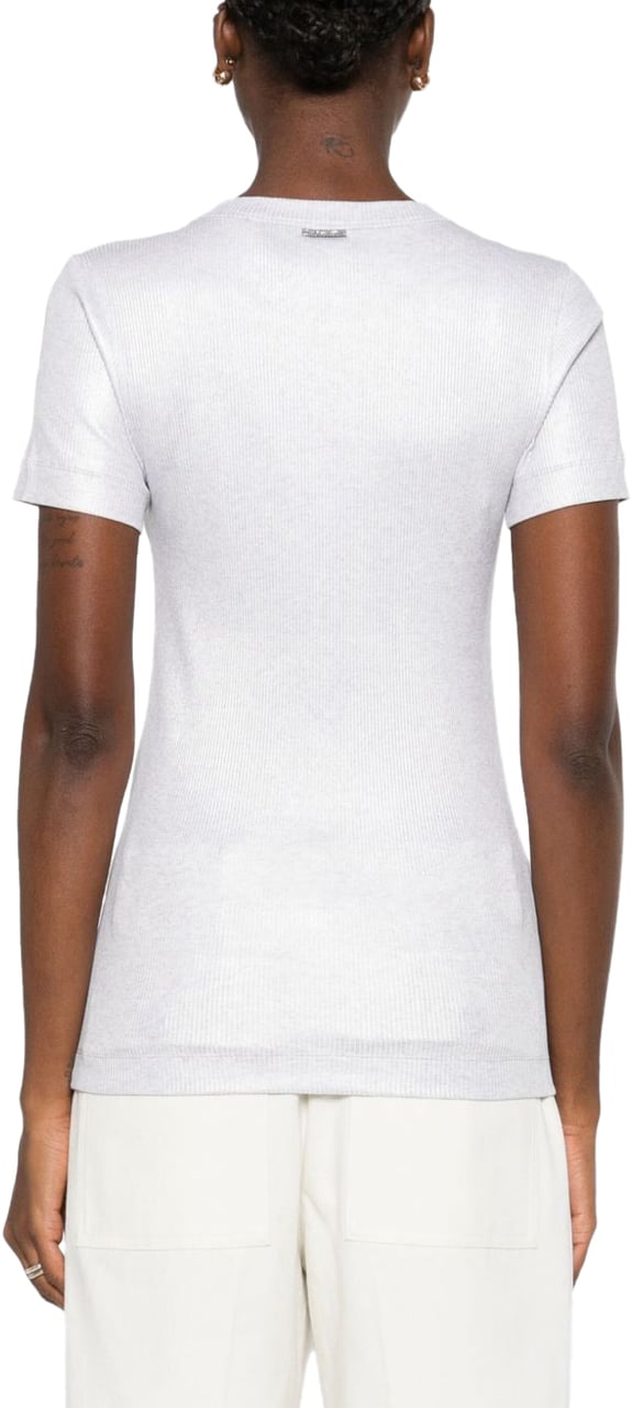 Brunello Cucinelli T-Shirts And Polos Silver Zilver