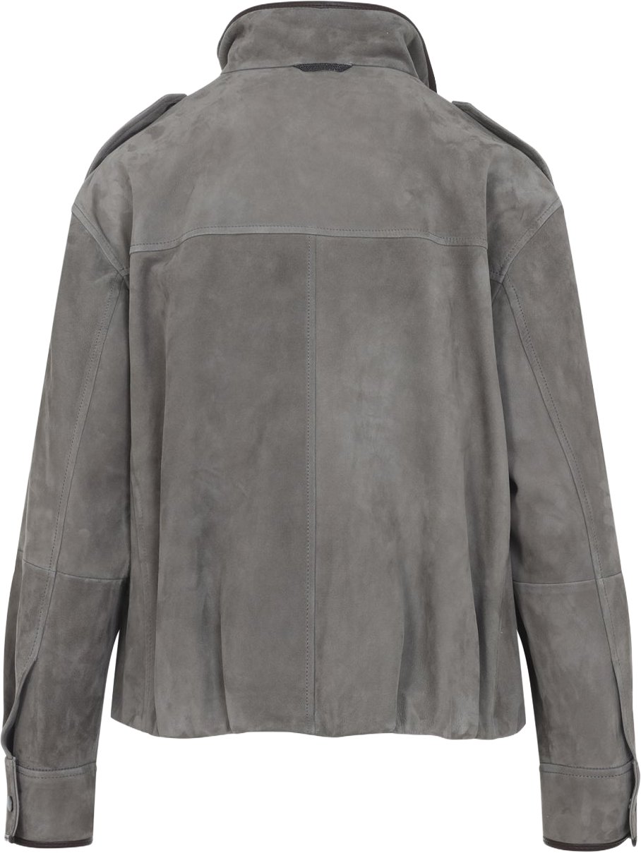 Brunello Cucinelli Suede Jacket Divers