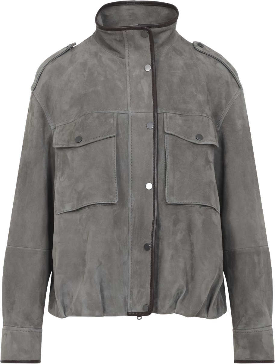 Brunello Cucinelli Suede Jacket Divers