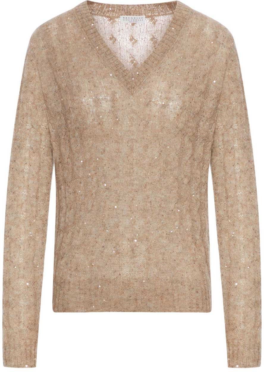 Brunello Cucinelli Sweaters Brown Bruin