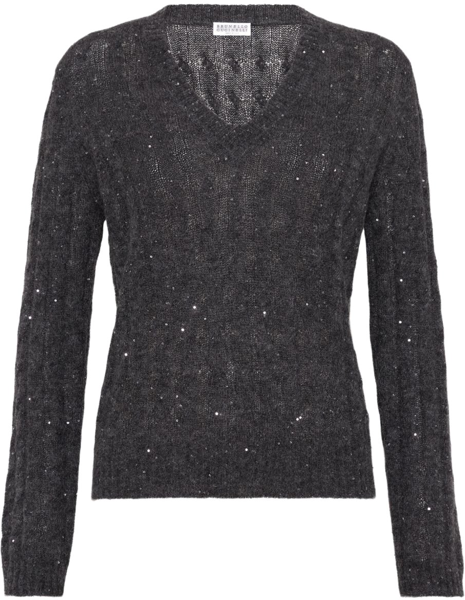 Brunello Cucinelli Sweaters Grey Grijs