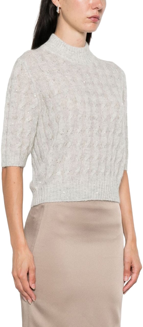 Brunello Cucinelli Sweaters Grey Grijs