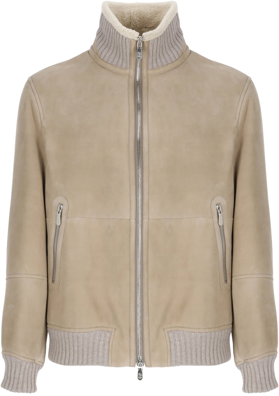 Brunello Cucinelli Coats Beige Beige