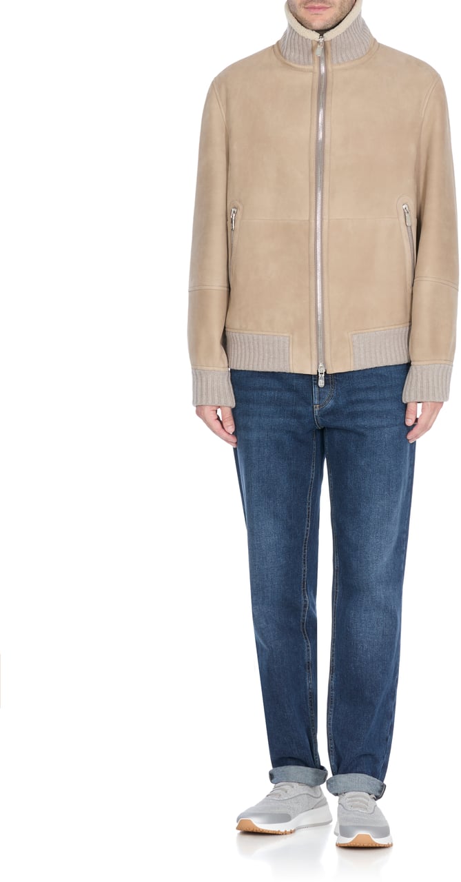 Brunello Cucinelli Coats Beige Beige