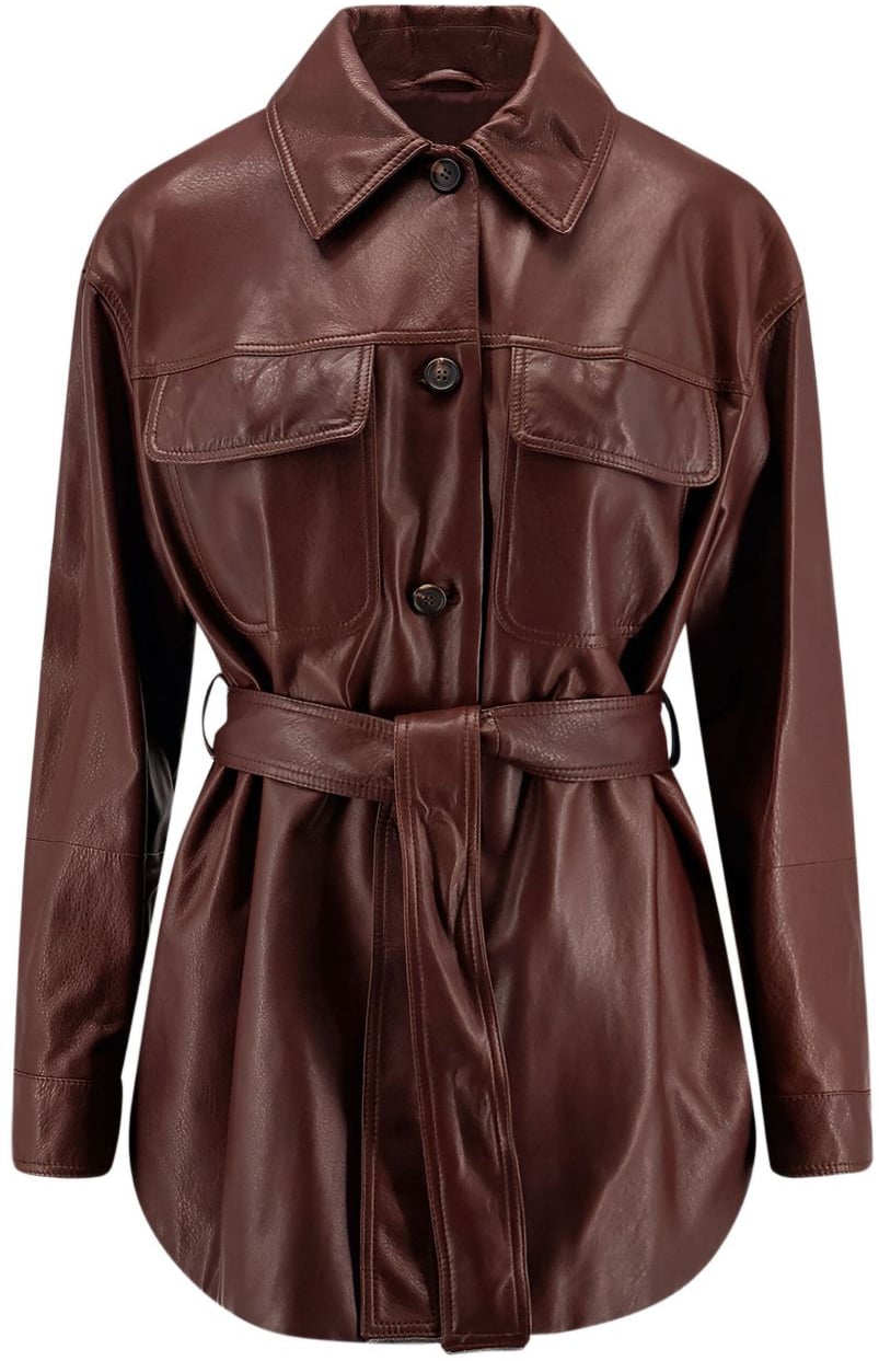 Brunello Cucinelli Jackets Bordeaux Rood