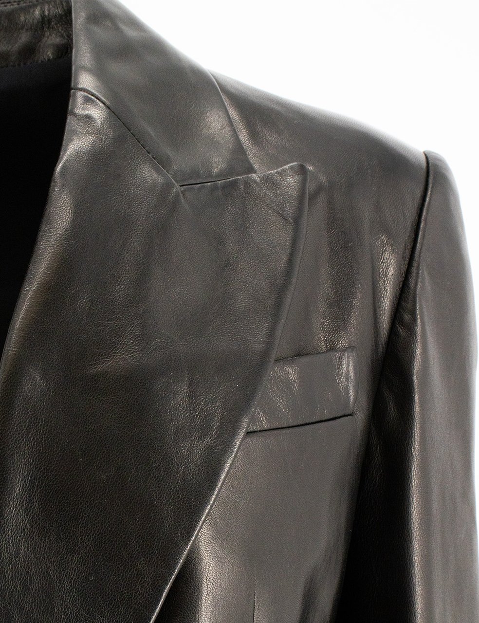 Brunello Cucinelli Leather jacket Zwart