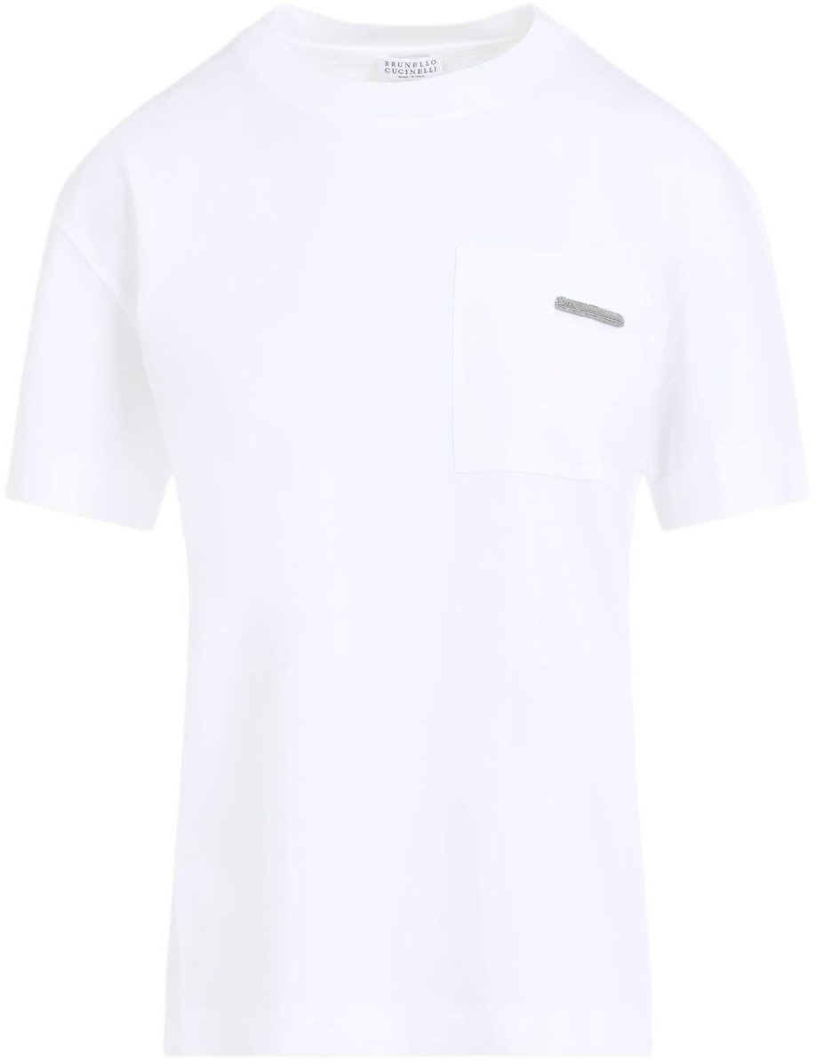 Brunello Cucinelli T-Shirts And Polos White Wit