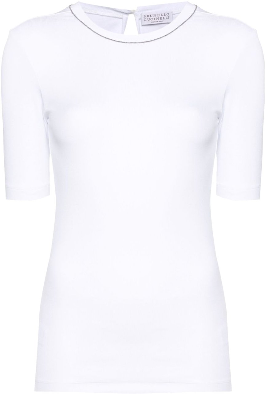 Brunello Cucinelli T-Shirts And Polos White Wit