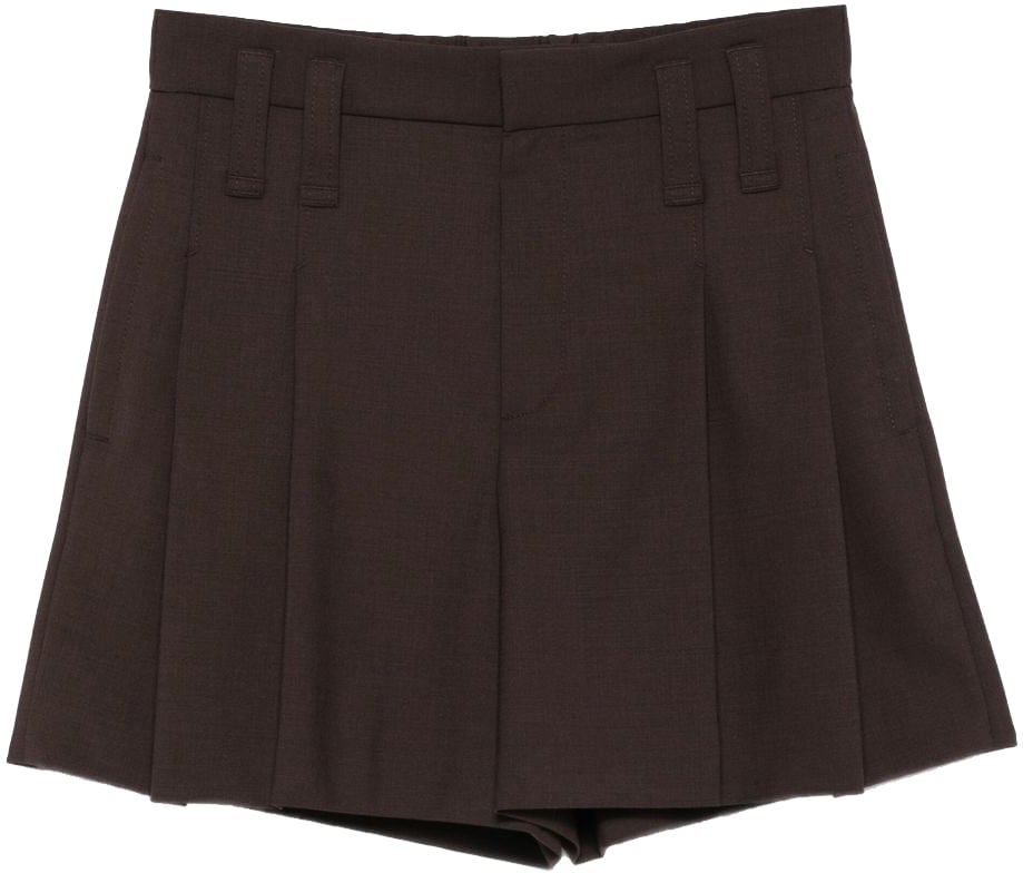 Brunello Cucinelli Shorts Brown Bruin