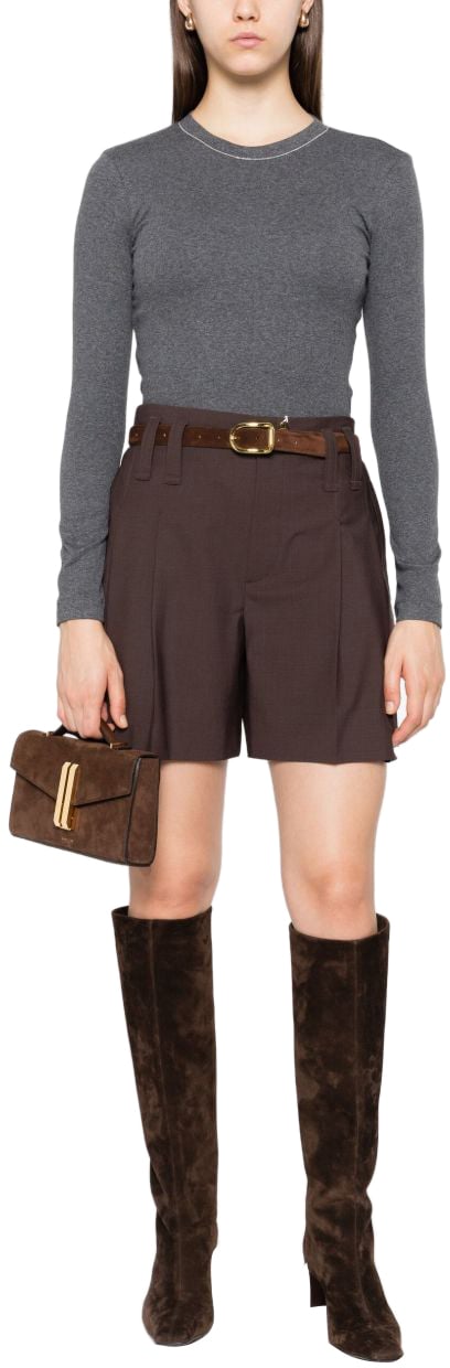 Brunello Cucinelli Shorts Brown Bruin