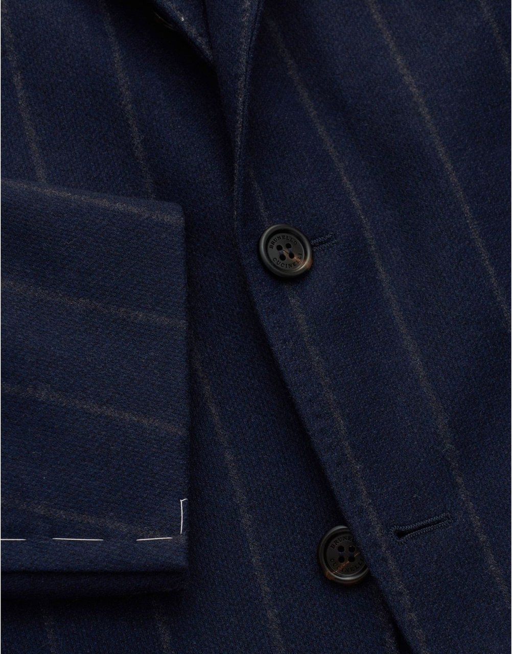 Brunello Cucinelli Wool Jacket Blauw