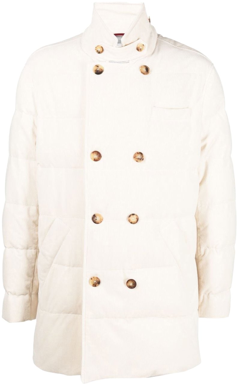 Brunello Cucinelli Coats White Wit