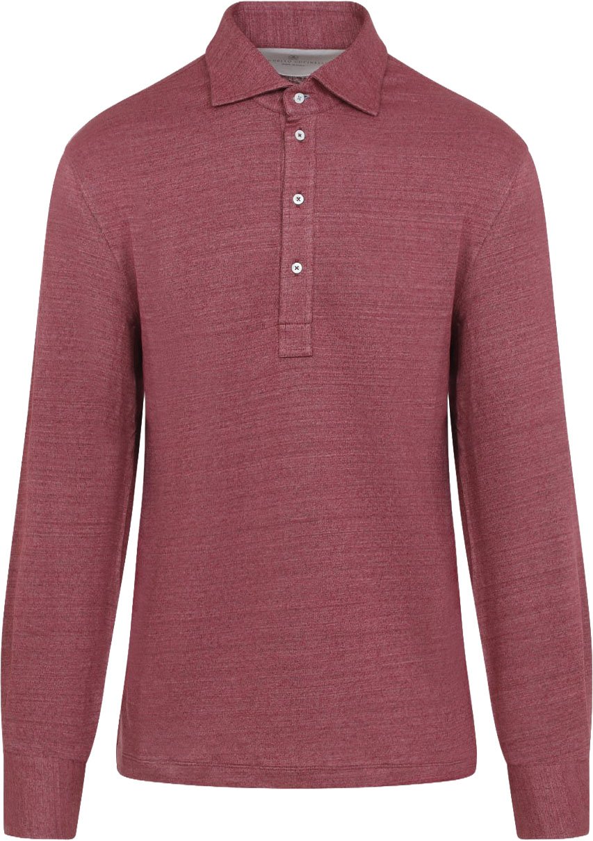 Brunello Cucinelli Long Sleeves Polo Divers