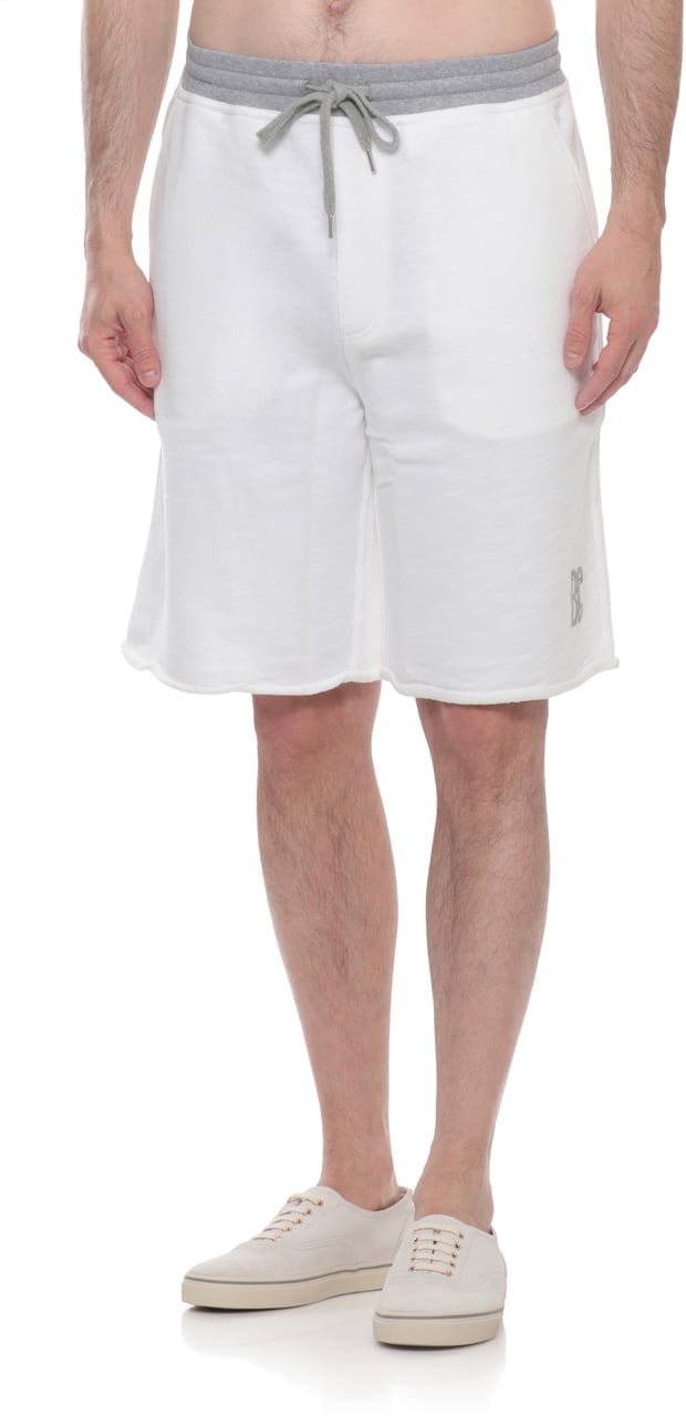 Brunello Cucinelli Shorts Avorio Wit