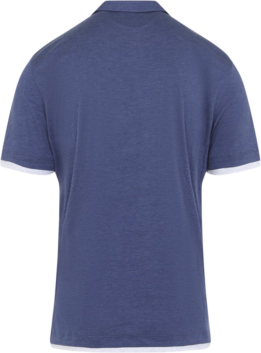 Brunello Cucinelli Silk Polo Divers
