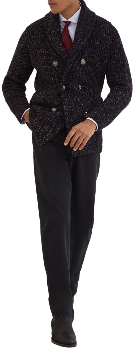 Brunello Cucinelli Jackets Black Zwart
