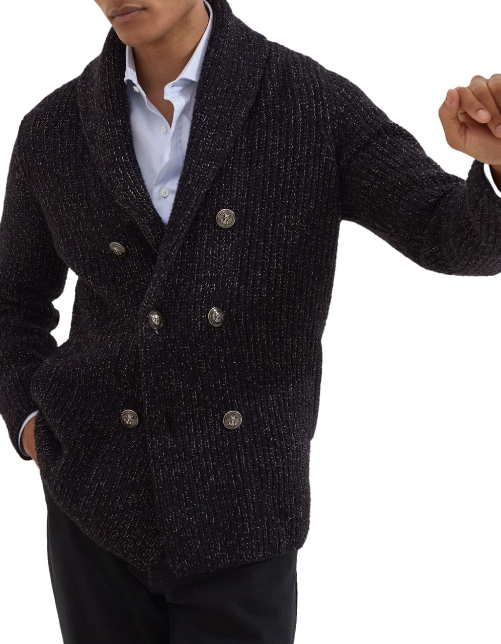 Brunello Cucinelli Jackets Black Zwart