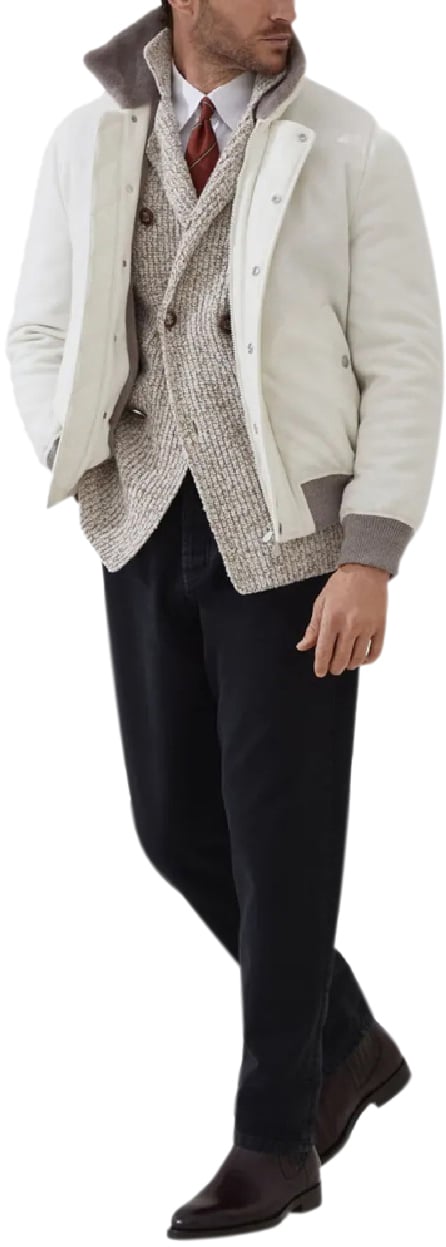 Brunello Cucinelli giacca 1 petto e mezzo m/l divers Divers