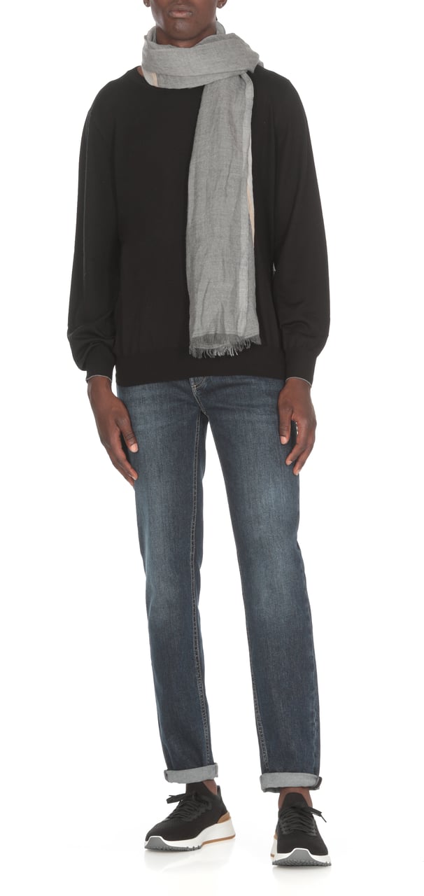 Brunello Cucinelli Scarfs Grey Grijs