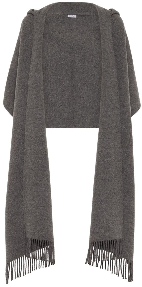 Brunello Cucinelli Scarfs Grey Grijs