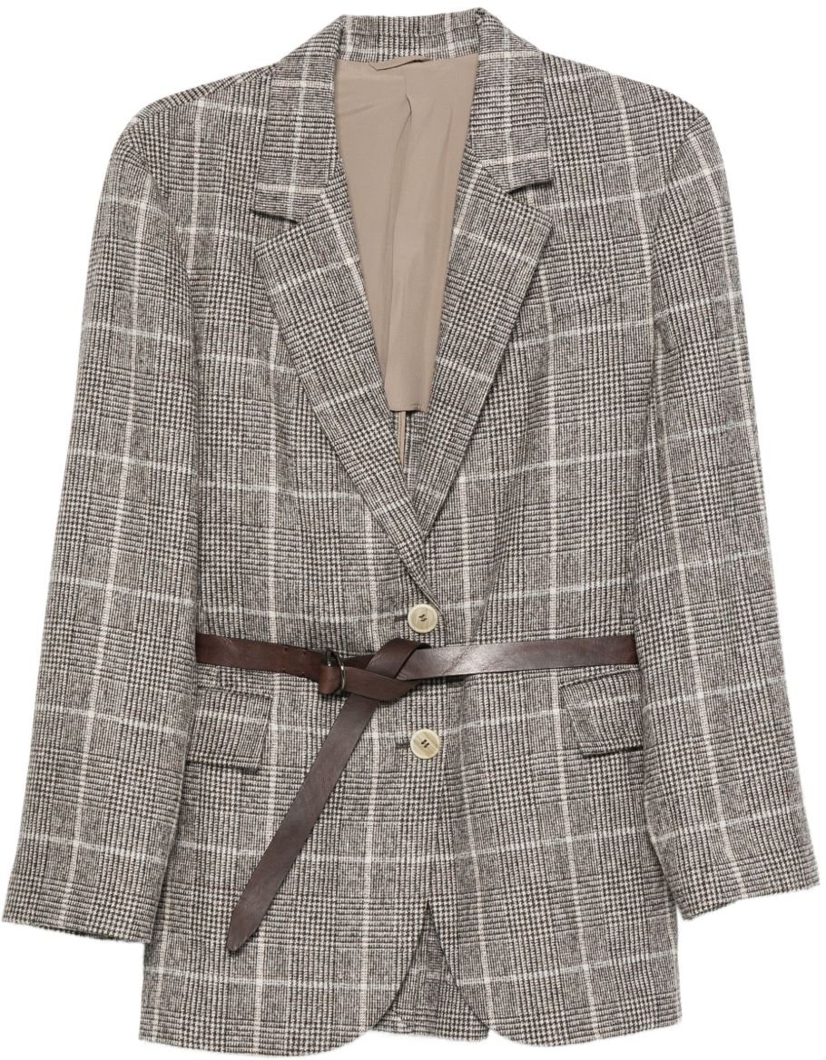 Brunello Cucinelli Jackets Brown Bruin